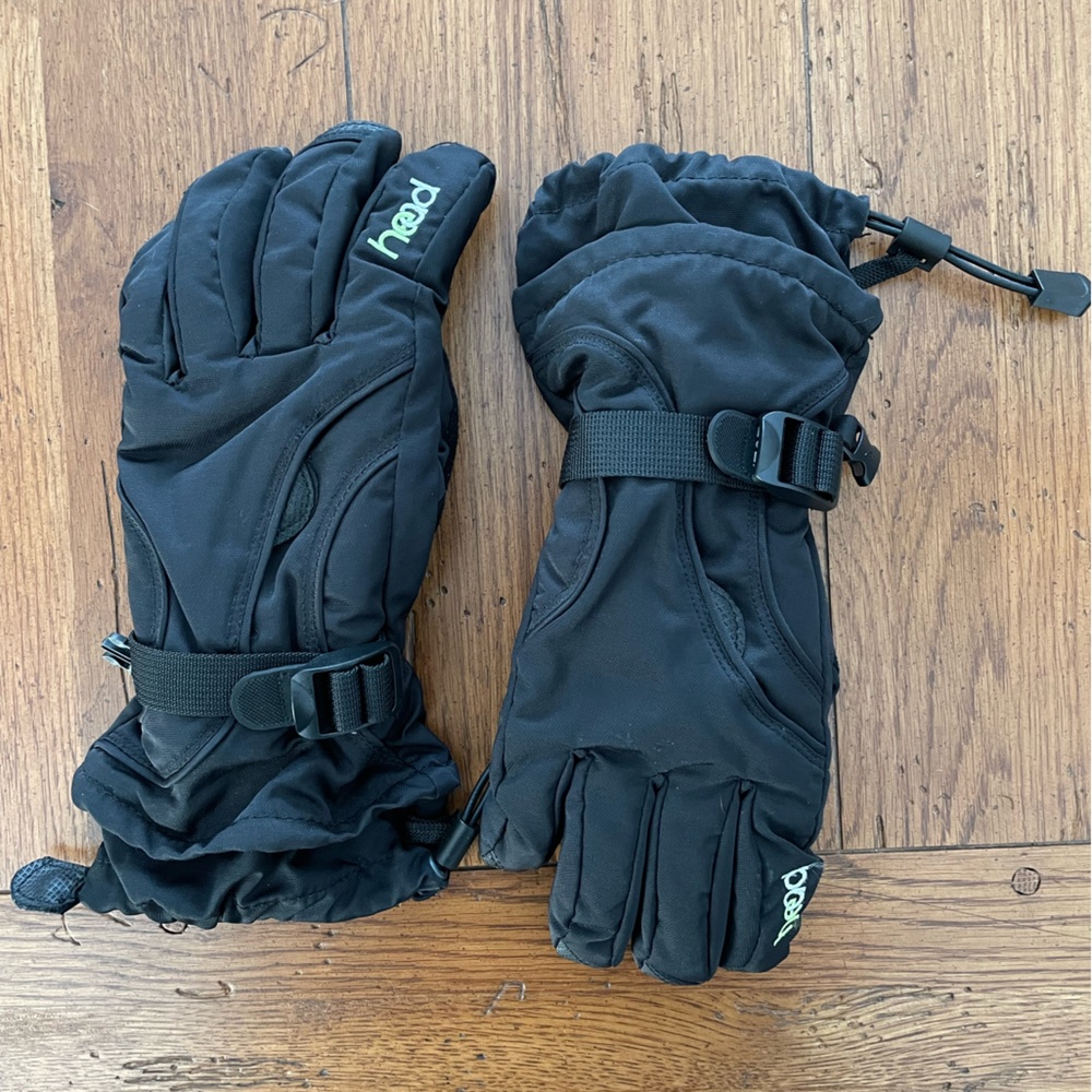 Head Black Insulated Gloves Adult XL